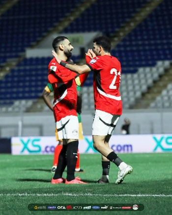منتخب مصر يحافظ على تقدمه بثنائية صلاح وزيزو فى شباك إثيوبيا بعد 75 دقيقة.. صور