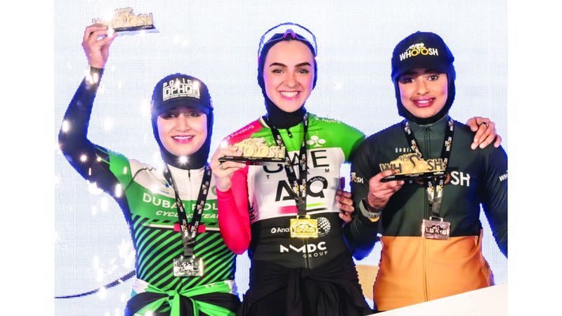 الامارات | الصايغ والمنصوري يزهوان بلقب «ماي ووش» للدراجات