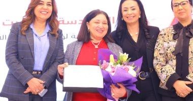 وزيرة التضامن تكرم مرجريت صاروفيم ومها هلالى باحتفالية الأمهات المثاليات 2025