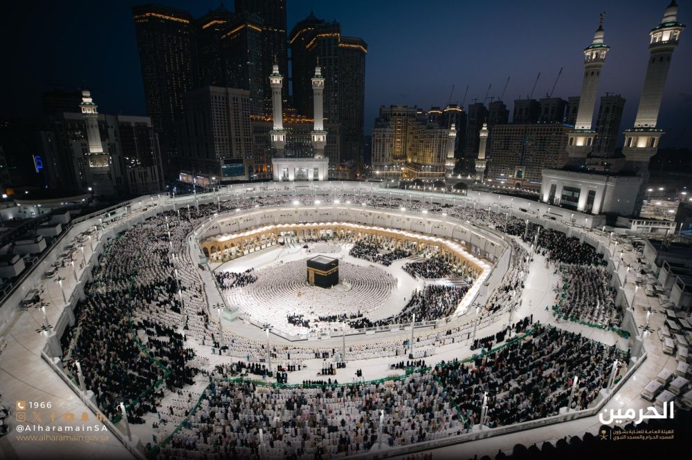 3 ملايين زائر للمسجد الحرام في ليلة 23 رمضان