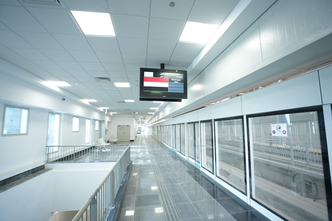 شاهد محطات مونوريل العاصمة الإدارية من الداخل.. صور