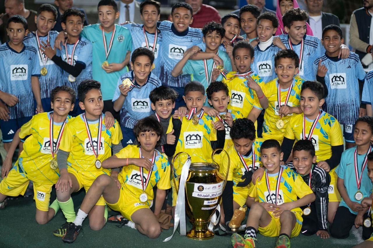 حفل ختام دوري أبطال الغردقة للعام 2025 بحضور رئيس المدينة وعدد من القيادات