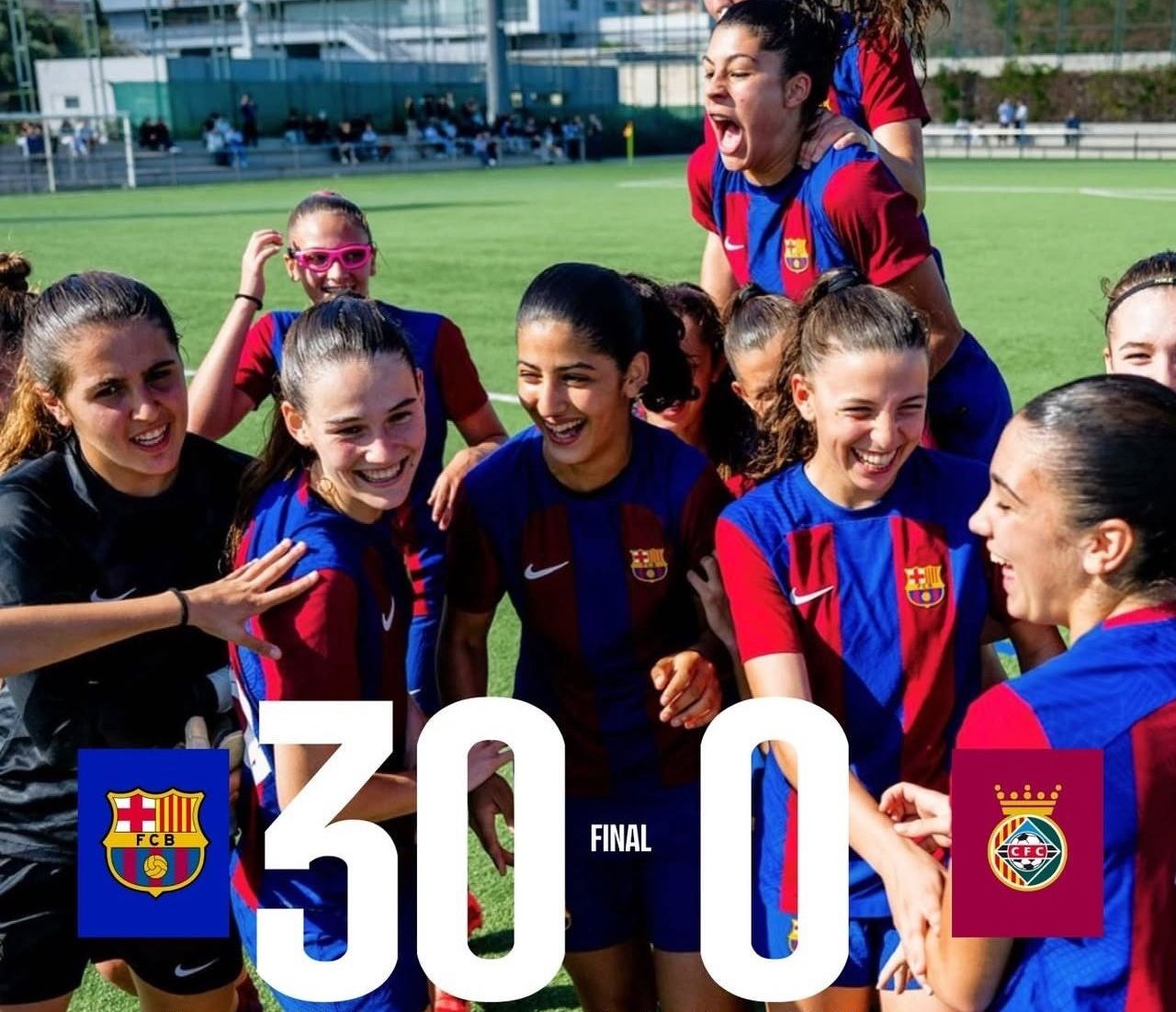 الامارات | بالسيدات.. برشلونة يفوز 30-صفر