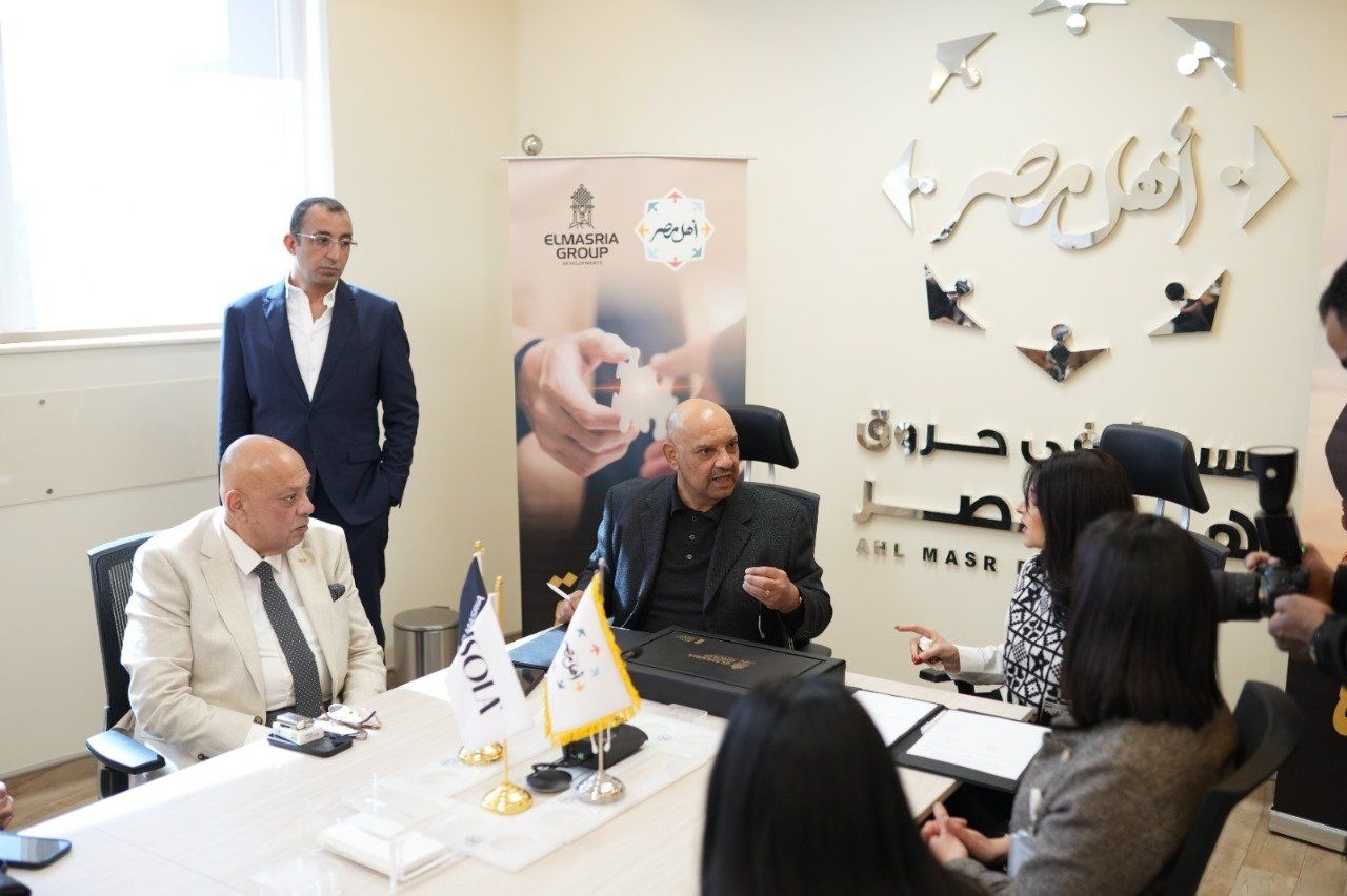 مؤسسة أهل مصر للتنمية وشركة المصرية جروب توقعان اتفاقية تعاون لتقديم الدعم لمستشفى أهل مصر لعلاج الحروق