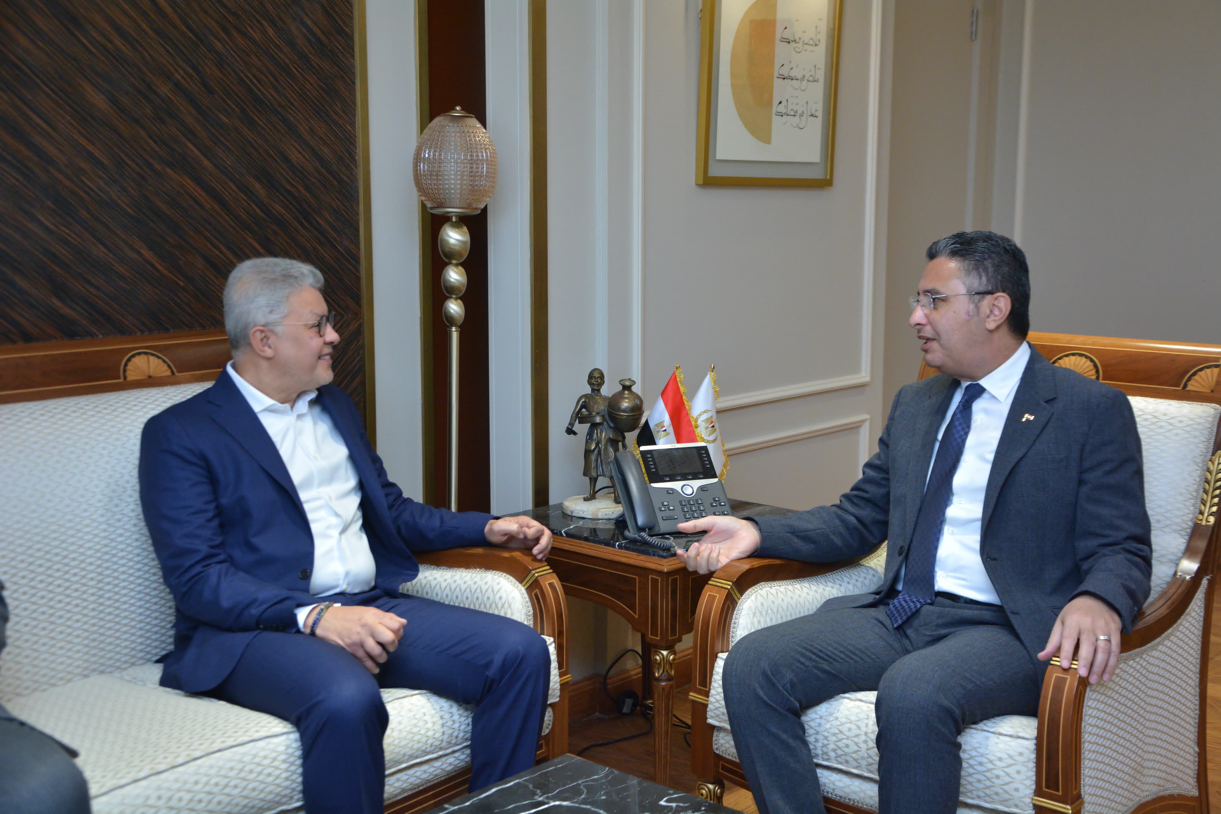 وزير التموين يعين أيمن إسماعيل رئيسا لمجلس إدارة الشركة القابضة للصناعات الغذائية