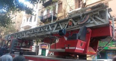 إخماد حريق عقار بميدان عابدين.. ومحافظ القاهرة يشكل لجنة للمعاينة