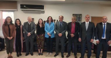 جامعة حلوان التكنولوجية الدولية تبحث تعزيز التعاون مع الهيئة الألمانية