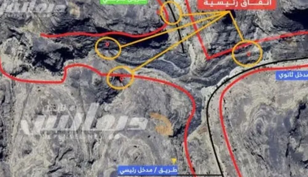 في كتاف...اكتشاف مخابئ وقواعد عسكرية حوثية سرية