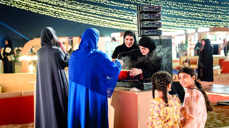 الامارات | «مهرجان الفرجان» يجتذب 245 ألف زائر