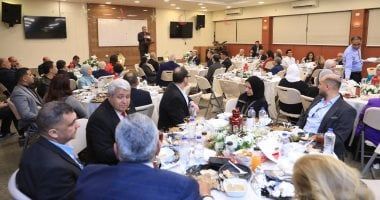 رئيس الطائفة الإنجيلية ومحافظ القاهرة يشهدان إفطار الكنيسة الإنجيلية.. صور