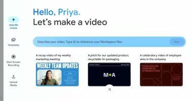 تكنولوجيا: جوجل تضيف ميزة التعليق الصوتي بالذكاء الاصطناعي لـ Google Vids