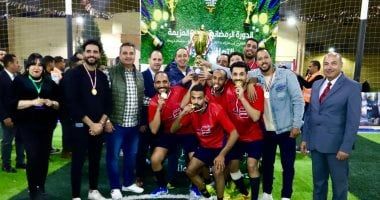 مدير صندوق مكافحة الإدمان يشارك المتعافين حفل الإفطار ولعب كرة القدم