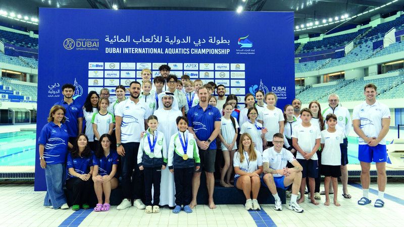 الامارات | صدارة روسية في منافسات الغطس بـ «دولية دبي» للألعاب المائية