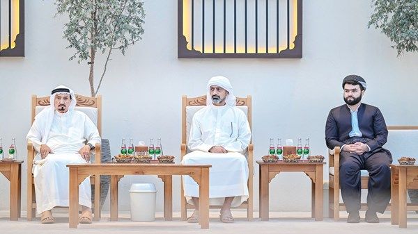 حاكم عجمان وولي عهده يستقبلان ضيوف فعاليات «رمضان عجمان»