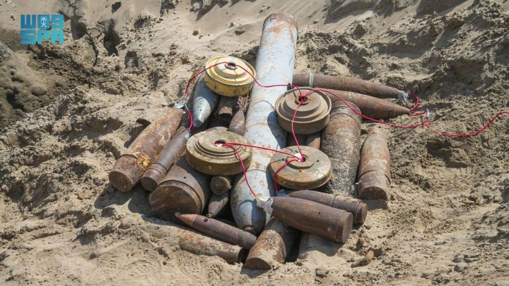 خلال أسبوع.. انتزاع 551 لغمًا عبر مشروع "مسام" في اليمن