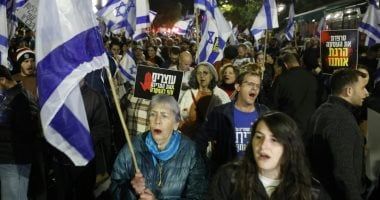 مواجهات بين الشرطة ومتظاهرين احتجوا على التجنيد بالجيش في إسرائيل