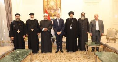 محافظ القاهرة يستقبل وفد بيت العائلة المصرية للتهنئة بعيد الفطر