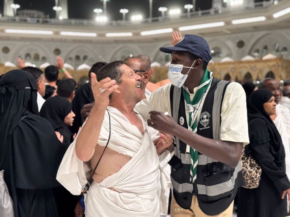 ليلة 27 رمضان.. جهود تنظيمية وخدمية للكشافة في المسجد الحرام