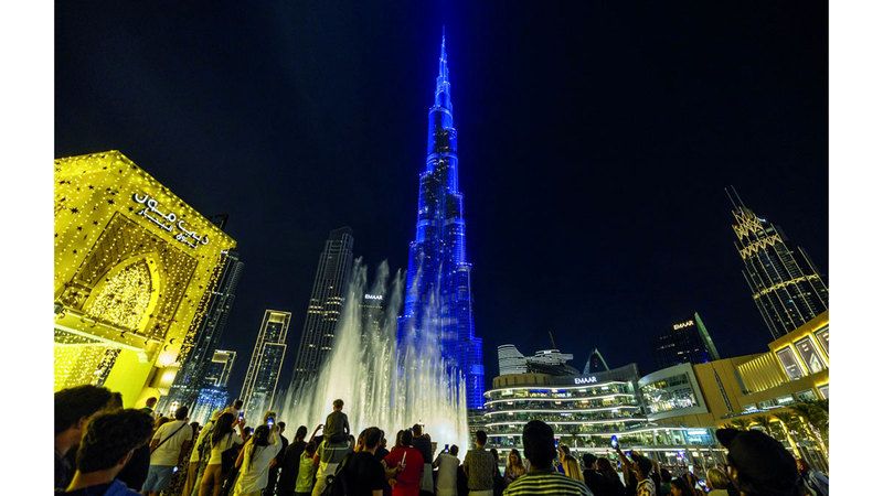 الامارات | أضواء قلب دبي