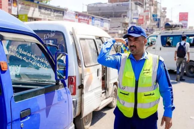 اضراب شامل لمنتسبي شرطة السير في الشيخ عثمان احتجاجًا على اعتداء مدير المديرية