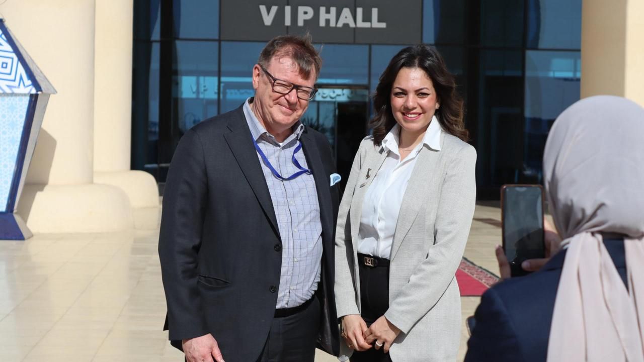 إشادة دبلوماسية أوروبية بمطار سفنكس كوجهة سياحية واعدة