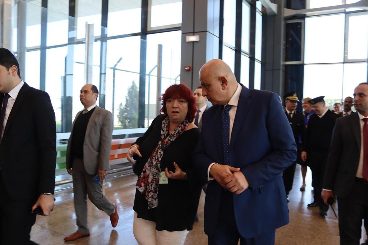 إشادة دبلوماسية أوروبية بمطار سفنكس كوجهة سياحية واعدة