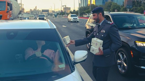شرطة أبوظبي تختتم مشاركتها في مبادرة «أطعم تؤجر الرمضانية»