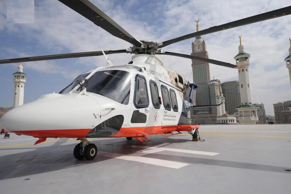 أول إجلاء طبي جوي من المسجد الحرام عبر مهبط الإسعاف الجديد