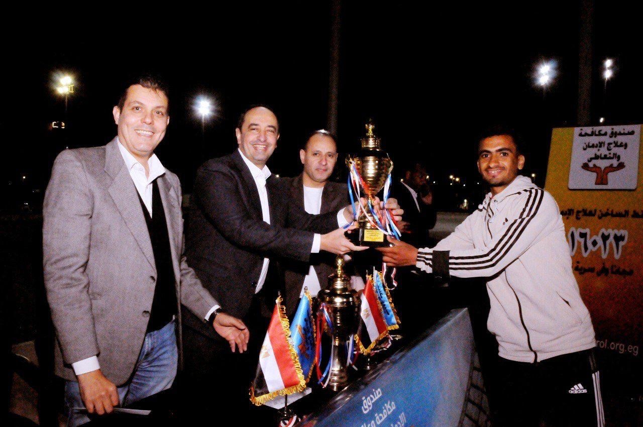 صندوق مكافحة الإدمان يطلق دورى رياضى للشباب من أبناء 8 مناطق مطورة