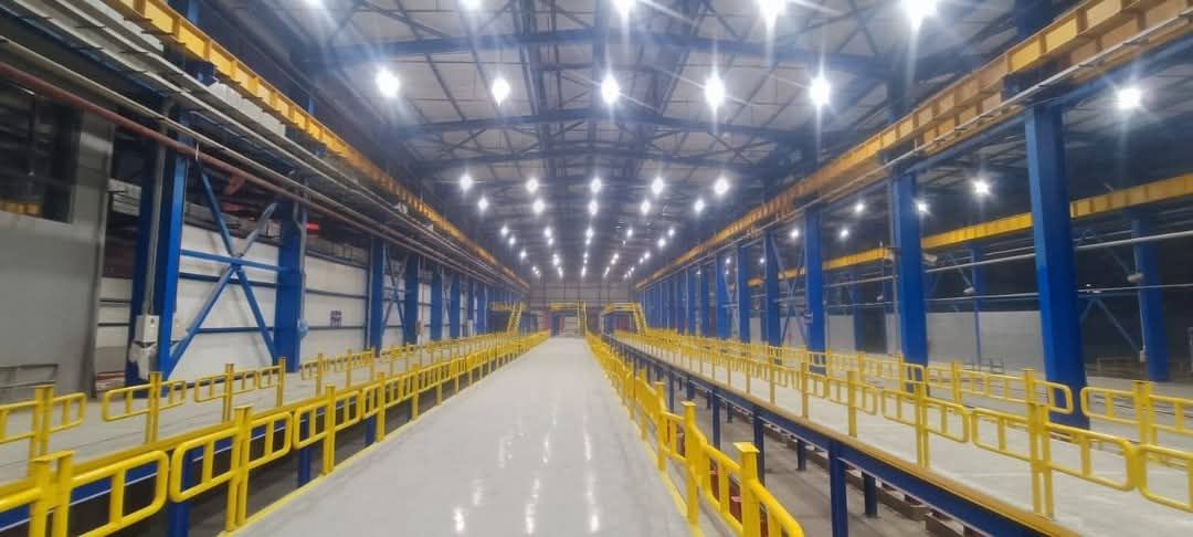 اعرف معلومات عن مشروعات بلدك.. ورشة صيانة جرارات GE الجديدة بأرض مهمشة