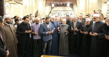بحضور علماء وقيادات المشيخة.. تشييع جنازة محمد المحرصاوى من الجامع الأزهر.. صور