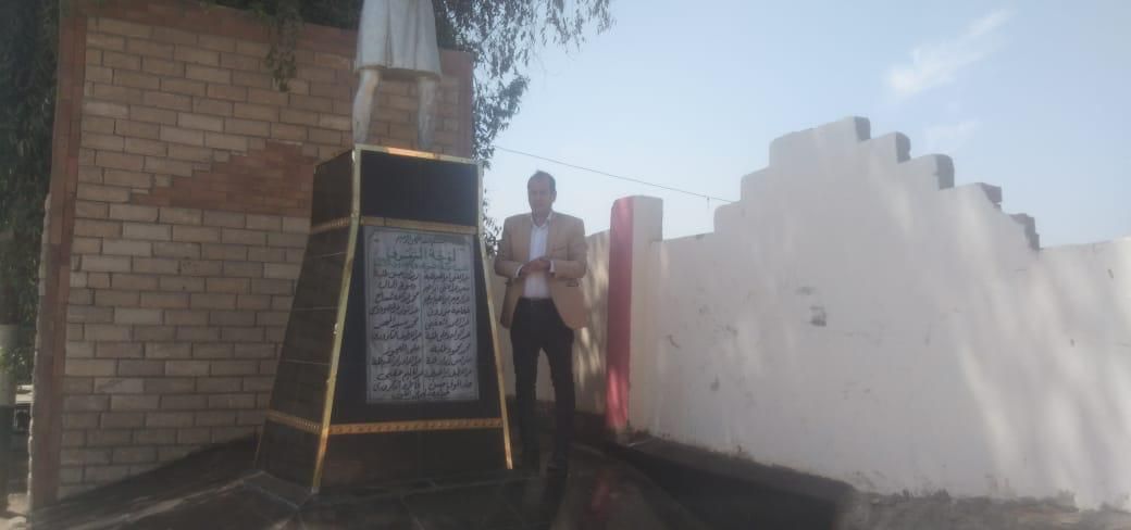 تطوير النصب التذكارى لشهداء قرية نزلة الشوبك فى البدرشين.. صور