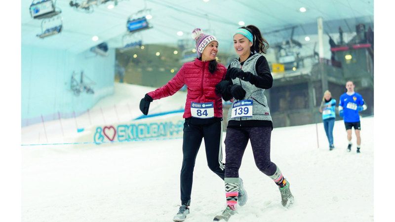 الامارات | «سكي دبي» تستضيف سباق  «دي إكس بي سنو ران»