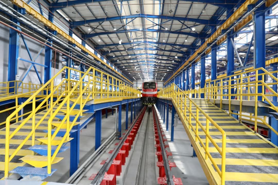 اعرف معلومات عن مشروعات بلدك.. ورشة صيانة جرارات GE الجديدة بأرض مهمشة