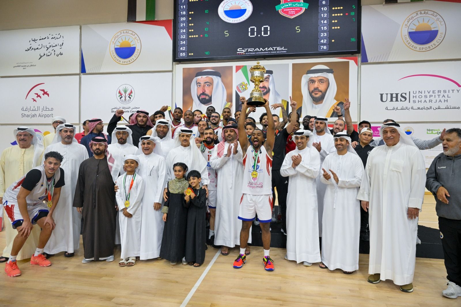 الامارات | الشارقة بطلا لكأس الاتحاد لكرة السلة