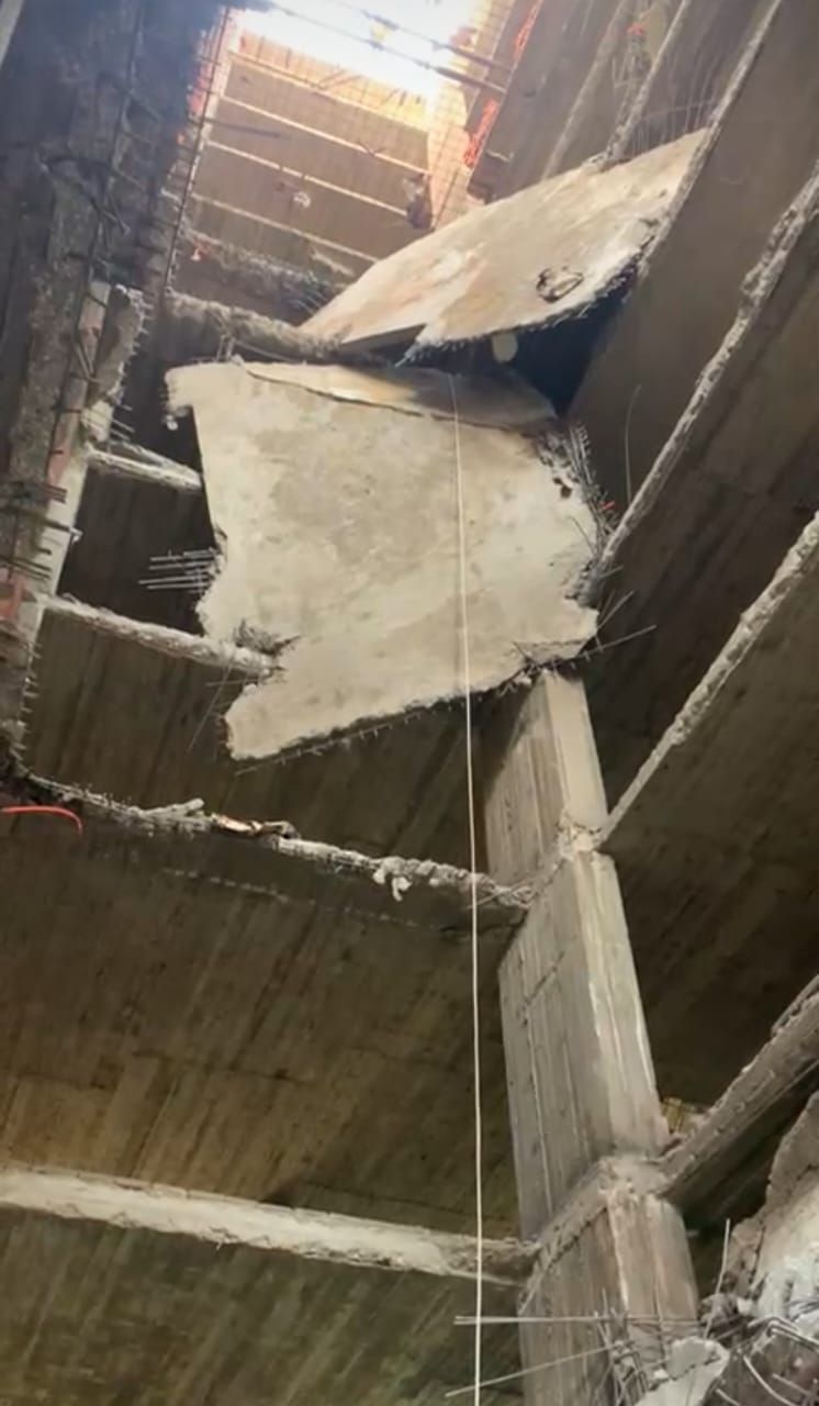 محافظة الجيزة تزيل 14 دورا مخالفا لعقارين بميدان بورسعيد فى العجوزة.. فيديو