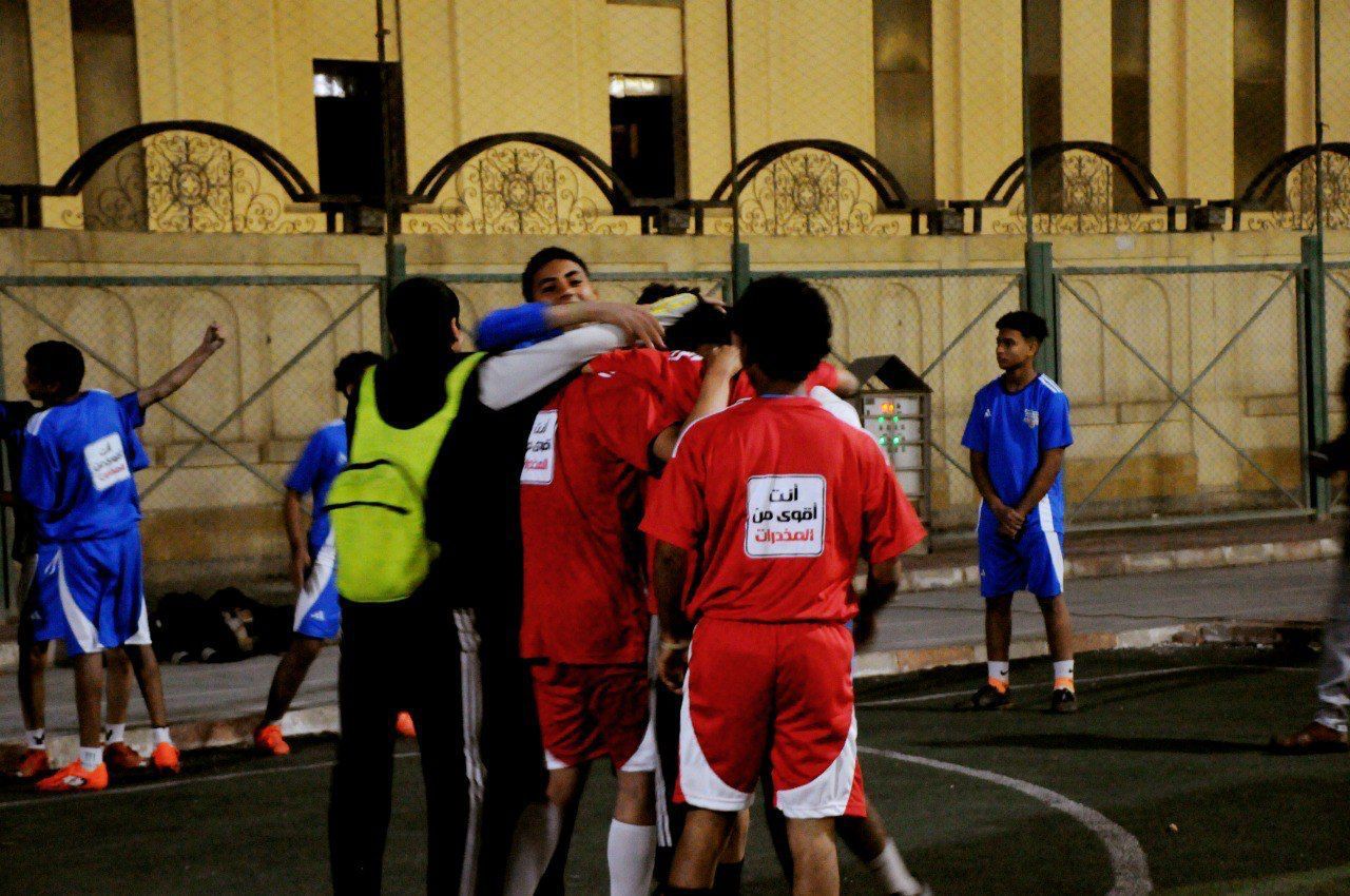 صندوق مكافحة الإدمان يطلق دورى رياضى للشباب من أبناء 8 مناطق مطورة