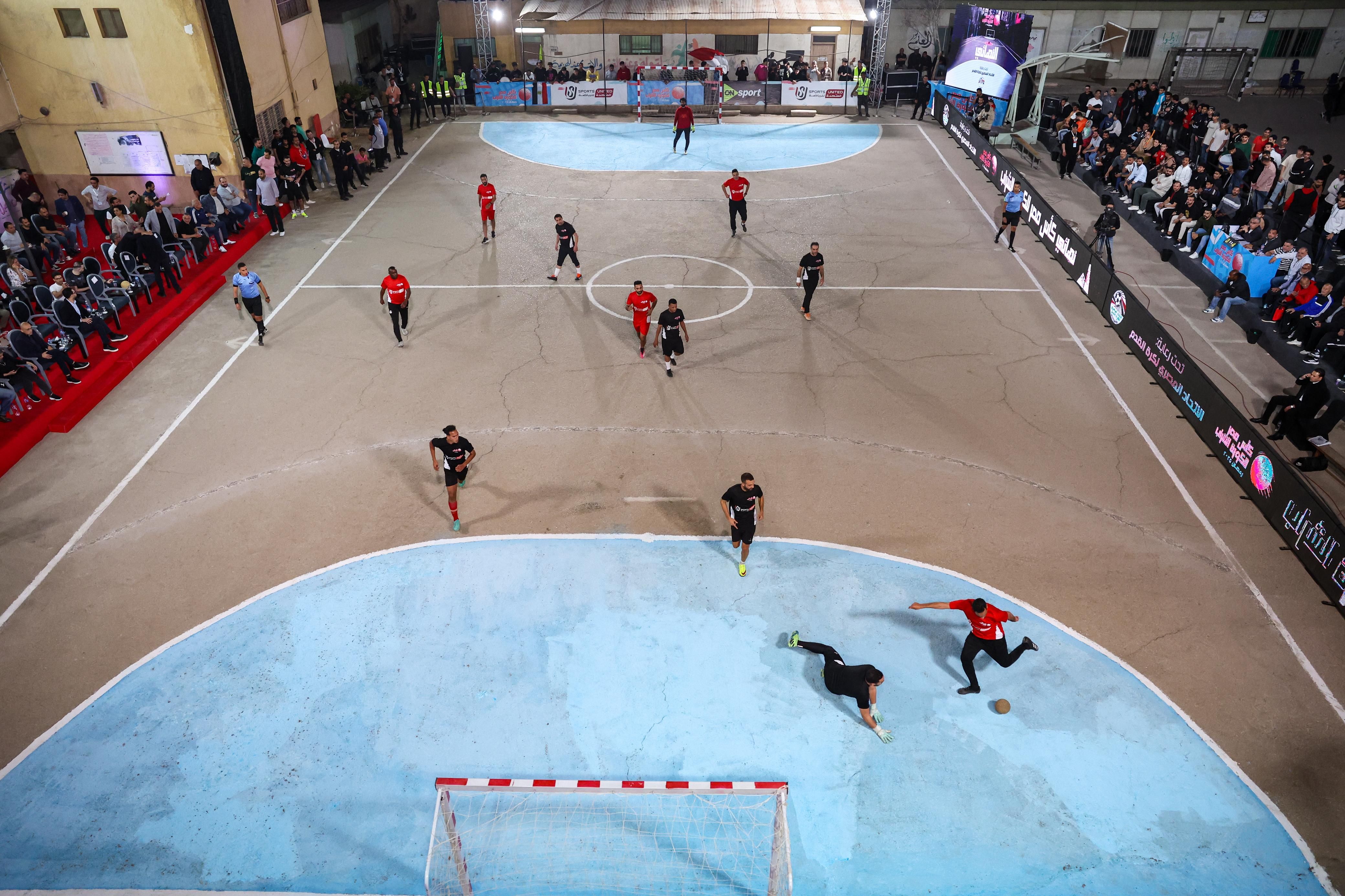 بحضور وزير الرياضة ورئيس الشركة المتحدة للرياضة.. أصدقاء عبدالله مكرم البحيرة يتوجون بكأس مصر للكرة الشراب