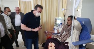 وزير الصحة ومحافظ المنيا يتفقدان مستشفى العدوة المركزي