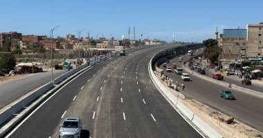 النقل تعلن افتتاح كوبرى العامرية بالإسكندرية جزئيا بعد تعديله وتوسعته.. صور