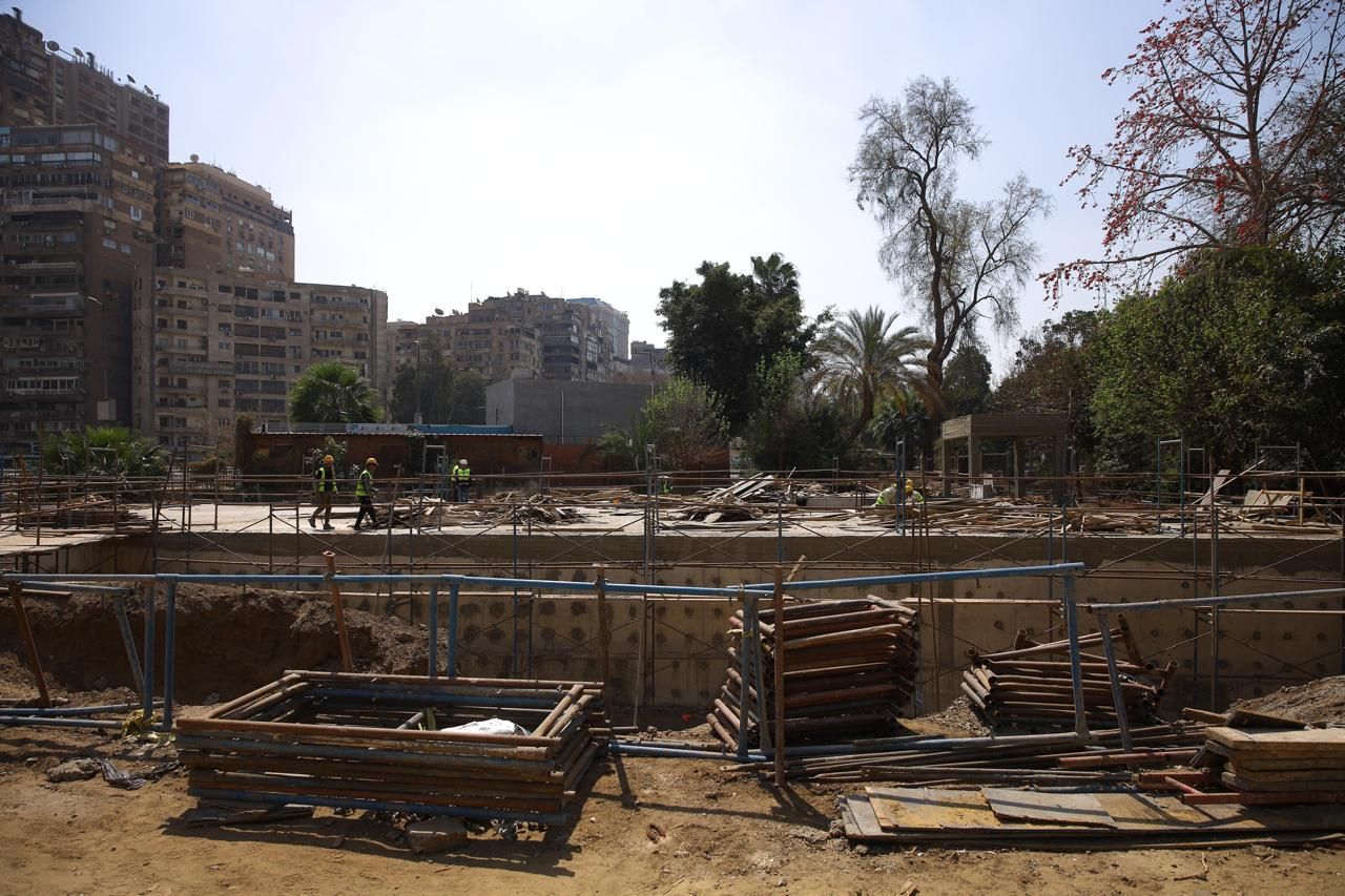 الزراعة: 80 ألف متر مربع لأعمال الحفر في حديقة الحيوان بالجيزة