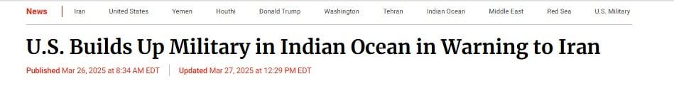 تحذير لإيران.. الولايات المتحدة تعزز وجودها العسكرى فى قاعدة دييجو جارسيا