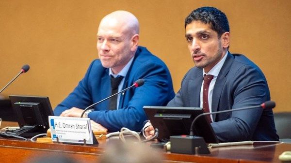 مساعد وزير الخارجية للعلوم والتكنولوجيا المتقدمة يشارك في مؤتمر «الذكاء الاصطناعي والأمن والاستخدام المسؤول»