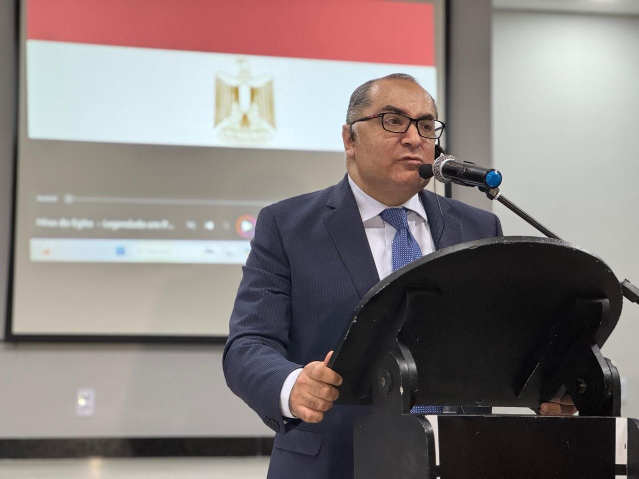 البرازيل تمنح نائب رئيس مجلس الدولة وسام الاستحقاق لإسهاماته فى الأمن السيبرانى