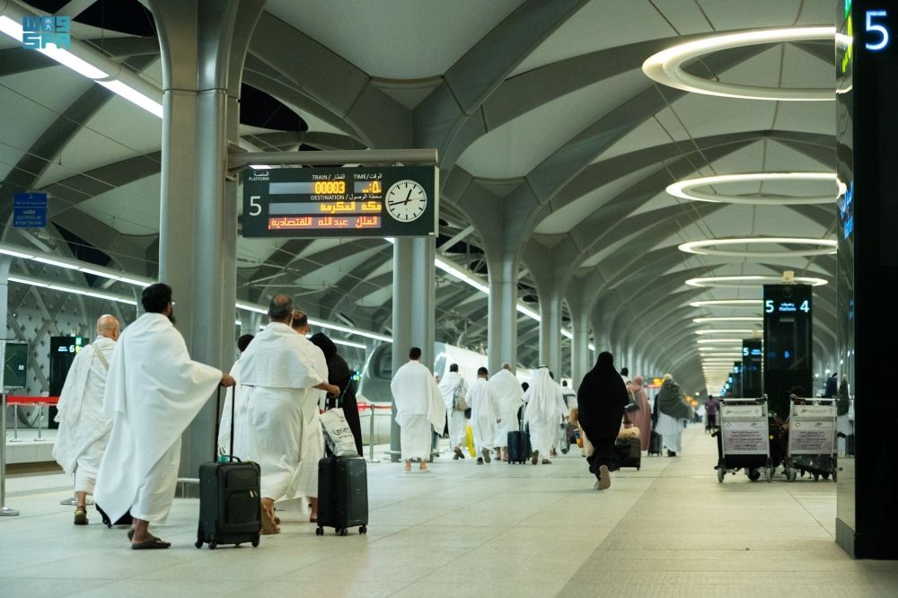 خلال موسم رمضان.. نقل 1.2 مليون مسافر عبر قطار الحرمين السريع