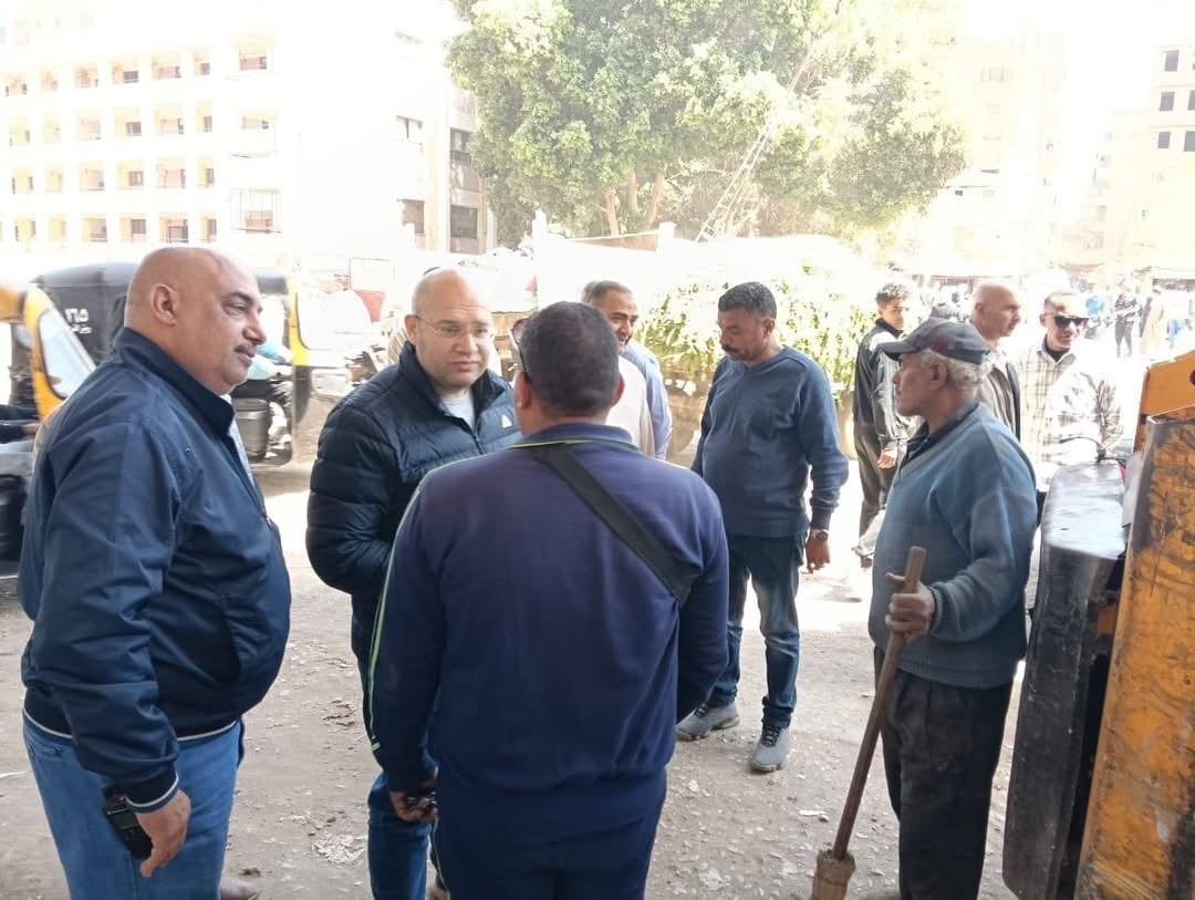نائب محافظ الجيزة يوجه بتكثيف حملات إزالة الإشغالات فى هذه المناطق.. صور