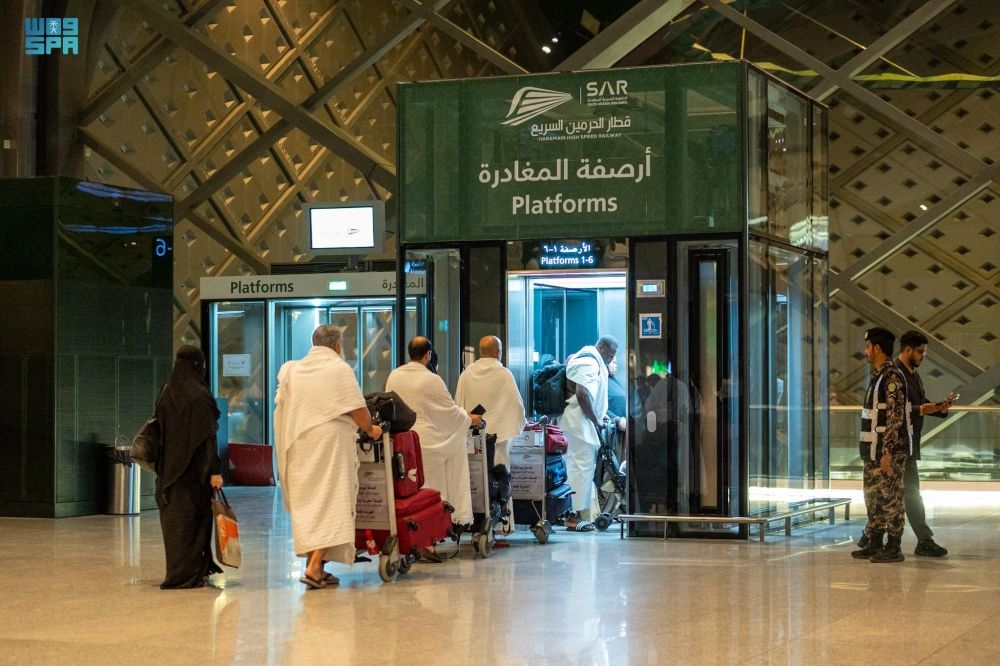 خلال موسم رمضان.. نقل 1.2 مليون مسافر عبر قطار الحرمين السريع
