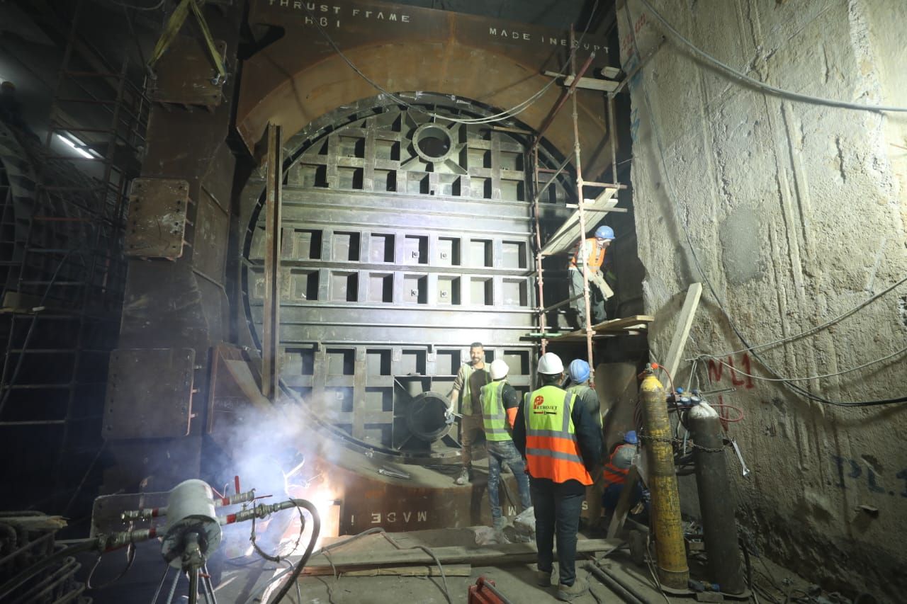 تفاصيل إنشاء مراحل الخط الرابع لمترو الأنفاق.. صور