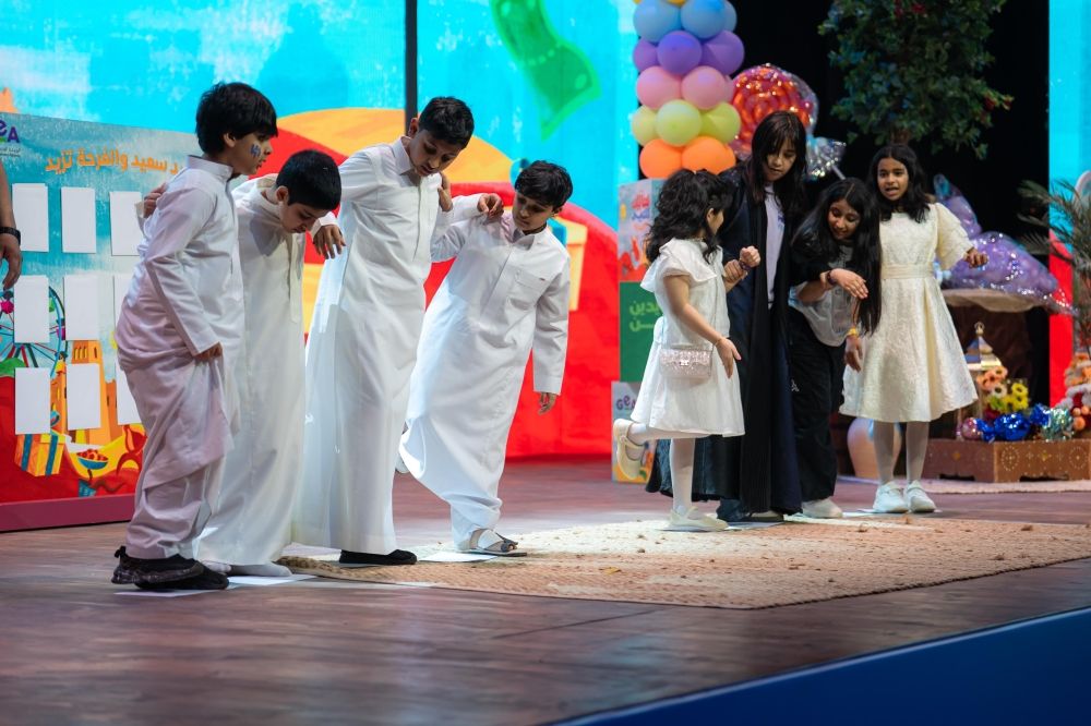 فعاليات العيد.. احتفال خاص للأيتام وأبناء الشهداء في بوليفارد سيتي