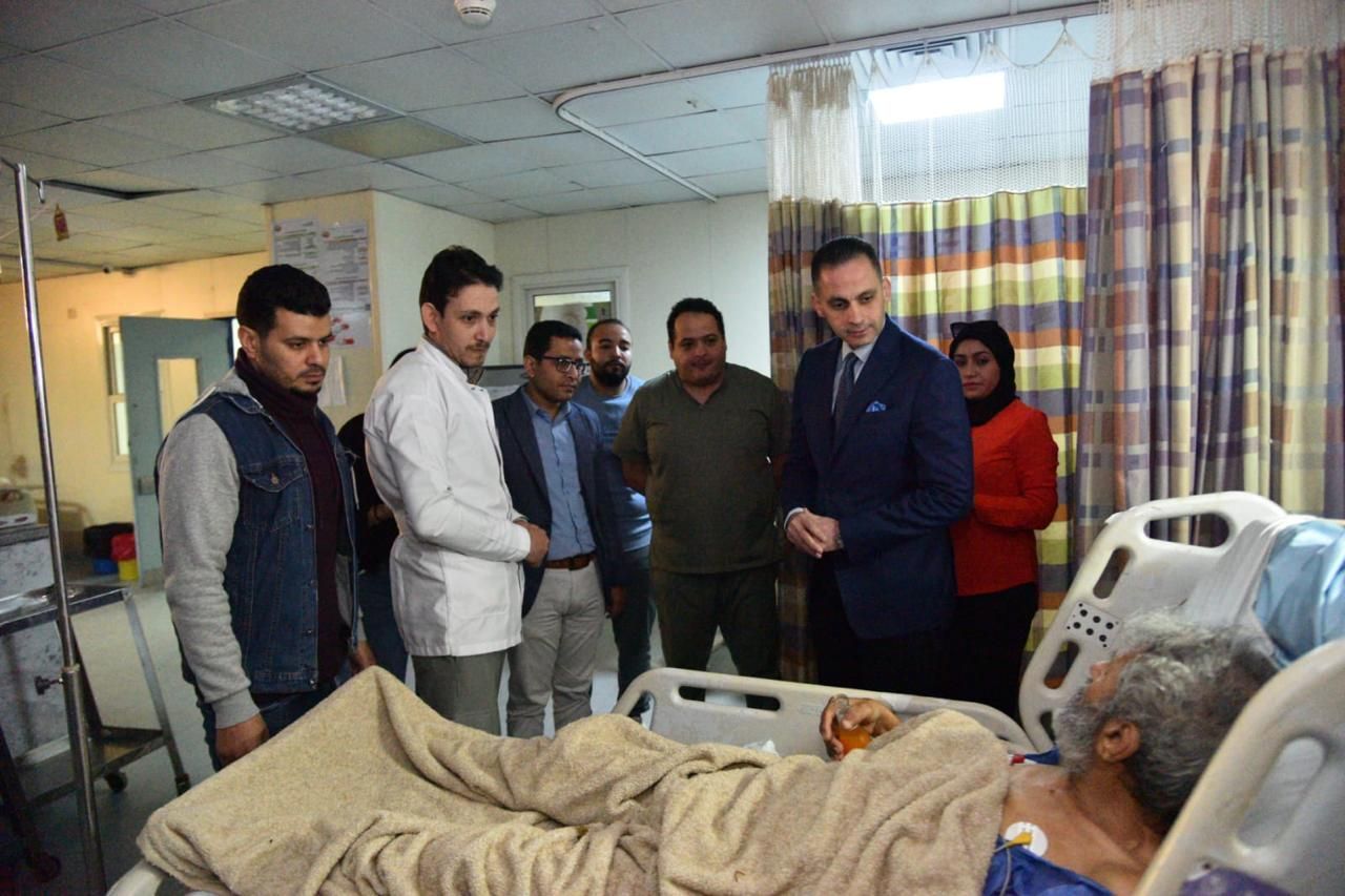 نائب وزير الصحة يوجه بتحسين مستوى النظافة بمستشفى العجمى التخصصى بعد تفقدها